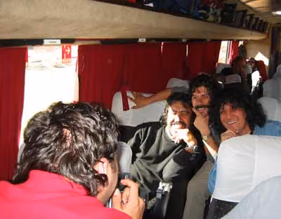 Juan Carlos photographing (Illapu, 2006)