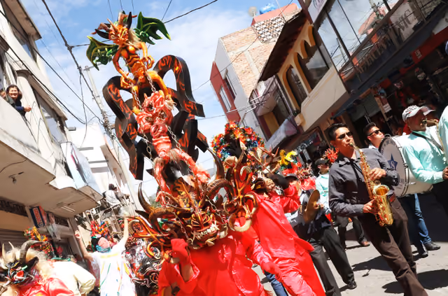 The Diablada of Píllaro