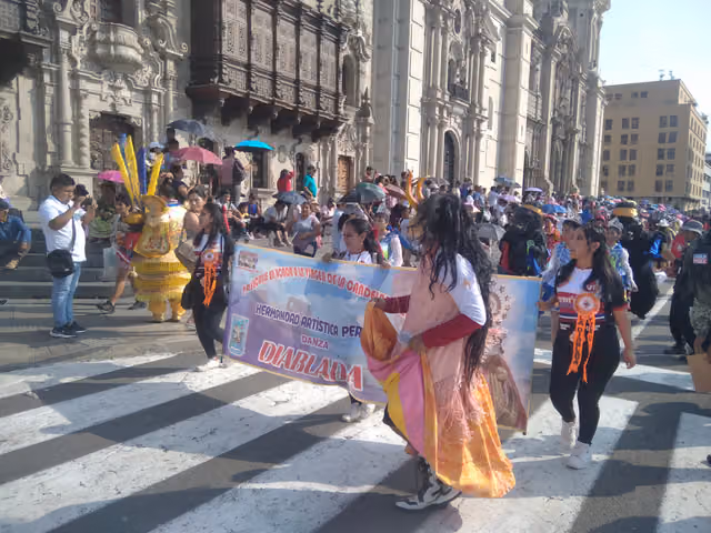 Morenada parade in Lima, Virgen de la Candelaria festival 2024 (photo 1154)