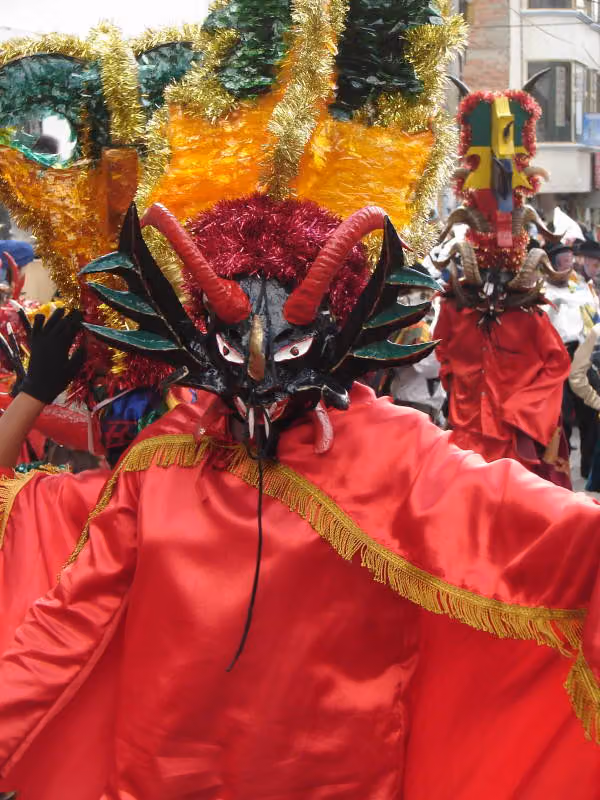 Diablada de Píllaro, photograph 034 (6 January 2007)