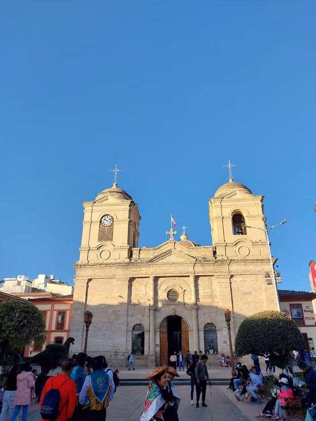 Mass for the independence anniversary at the Huancayo cathedral