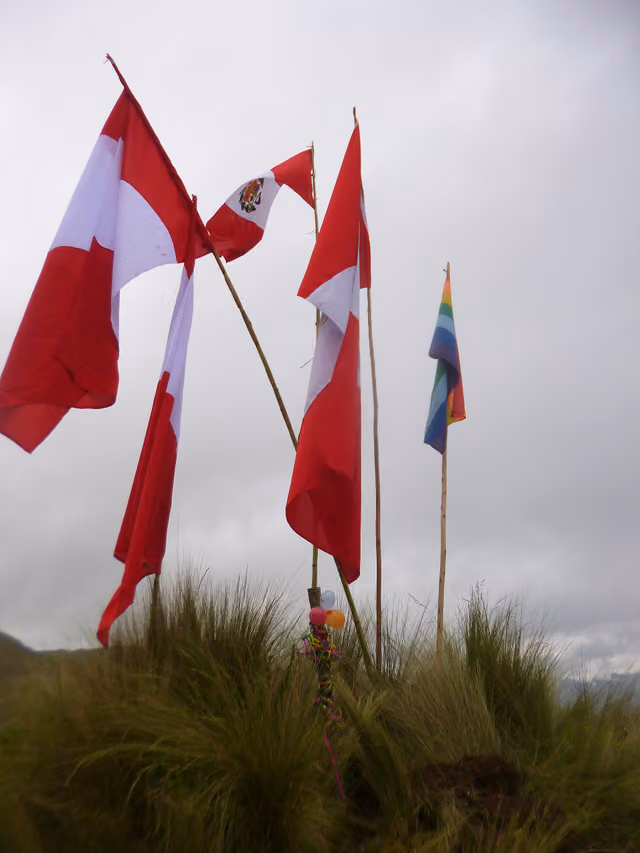 Linderaje boundary-walking, Fortaleza community, Cusco 2019 (photo 19)