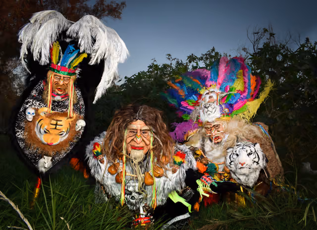 Tobas, traditional dance costume (2023), view 06