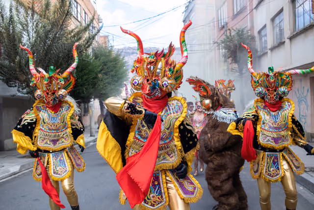 Diablada dancers, Bolivia (Diablada18)