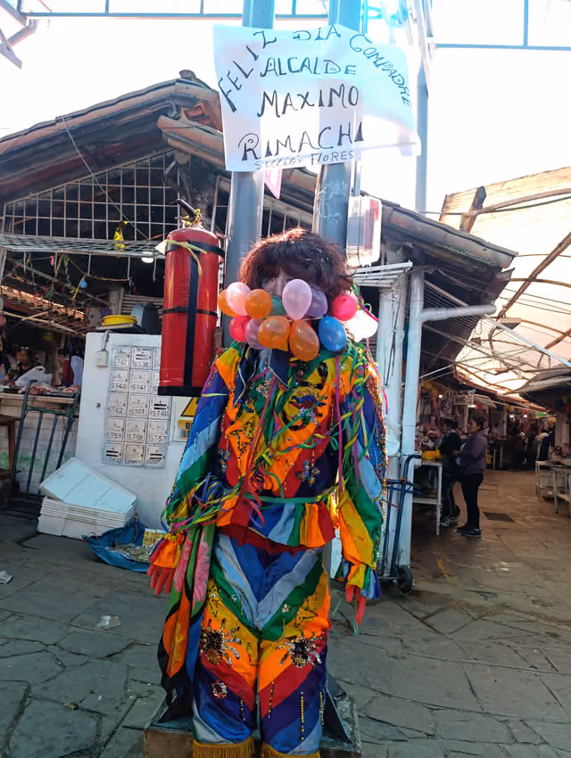 Festividad de comadres, mercado Vinocanchon 12