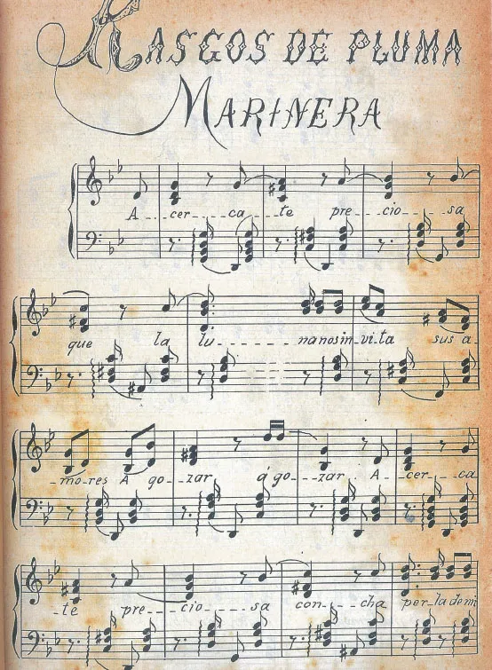La concheperla (marinera) — Page 1
