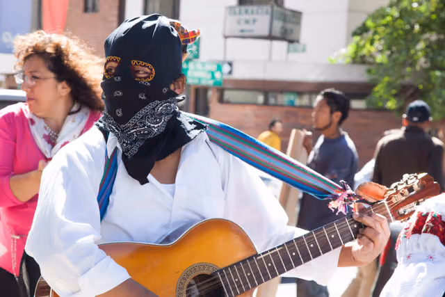 Inti Raymi celebration at the Foreign Ministry (Quito, 2014)