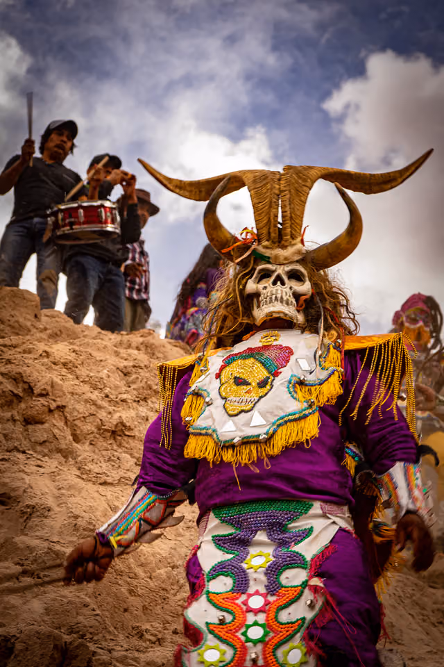 Pujllay, the 'devil' of the Quebrada Carnival
