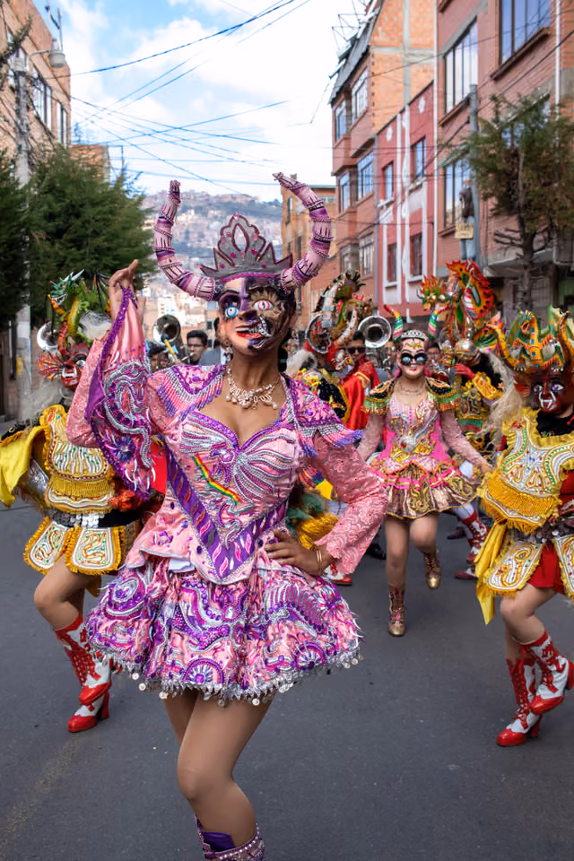 Diablada dancers, Bolivia (Diablada15)