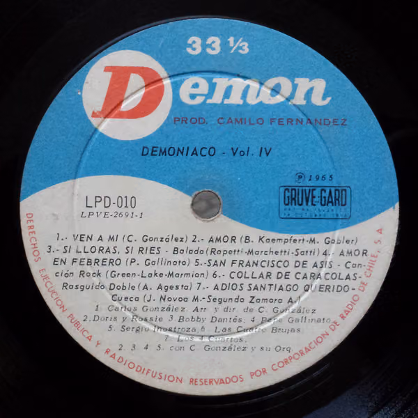 Demon-iaco Volume 4, label side A