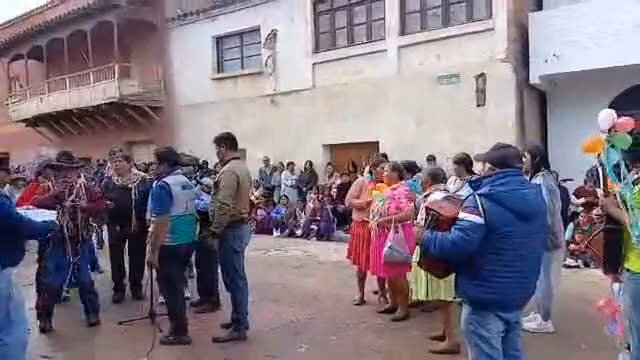Extract of the takipayanaku, coplas contest in Villa Rivero