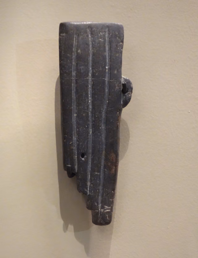 Steatite panpipe from Chile (AMNH 41.0-9358)