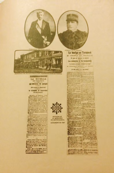 Quilapayún – Santa Maria de Iquique, cantata popular (recortes de El Mercurio) 07