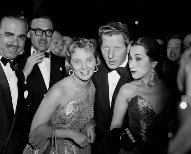 Mai Zetterling, Danny Kaye and Yma Sumac (1954)
