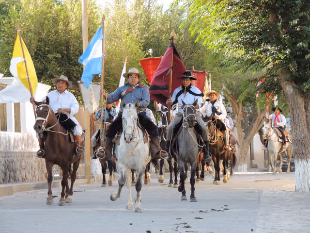 Fiesta patronal de la Virgen de la Candelaria en Molinos (Salta), 11